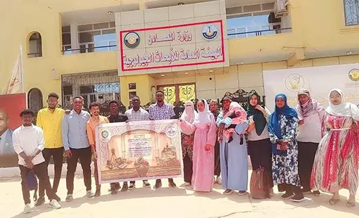 كلية جيولوجيا البترول والمعادن بجامعة بحري تنظم زيارة علمية للمتحف الجيولوجي بهيئة الأبحاث الجيولوجية