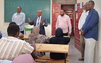 جامعة بحري تدشن امتحاناتها حضورياً لأكثر من 5000 طالب وطالبة وسط متابعة ميدانية للإدارة العليا