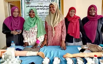 الهيئة الفرعية لعمال جامعة بحري تعزز مهارات منسوبيها بدورة في الحقن الآمن وتعلن عن برامج تدريبية متخصصة